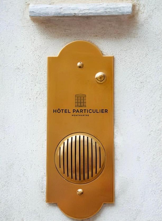 Hotel Particulier Montmartre Paris Dış mekan fotoğraf